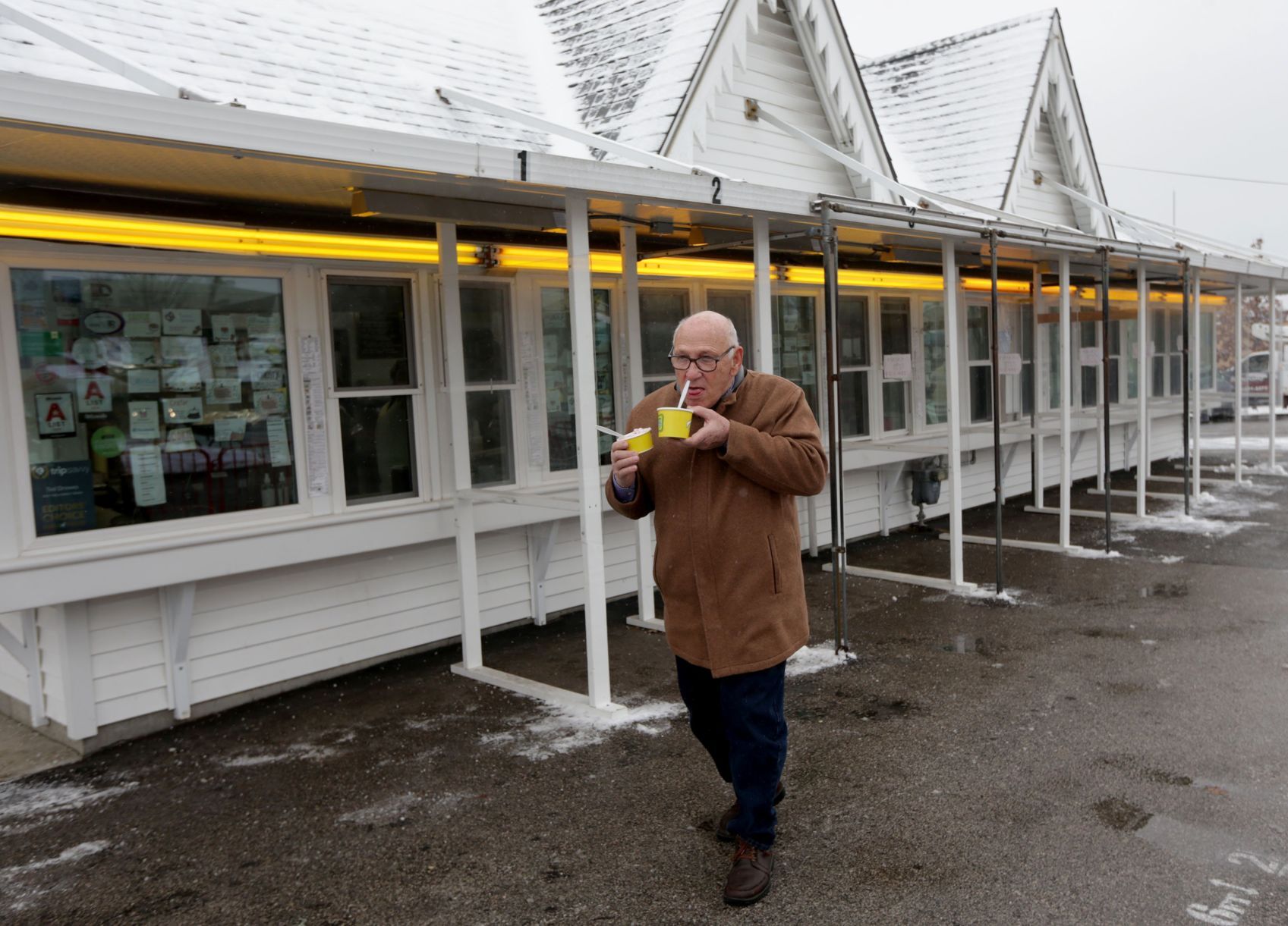 It's never too cold for Ted Drewes